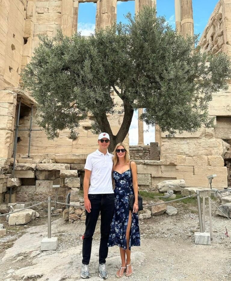 Ivanka Trump on Holiday in Greece with Husband, Jared Kushner | Source: IG/Ivanka Trump