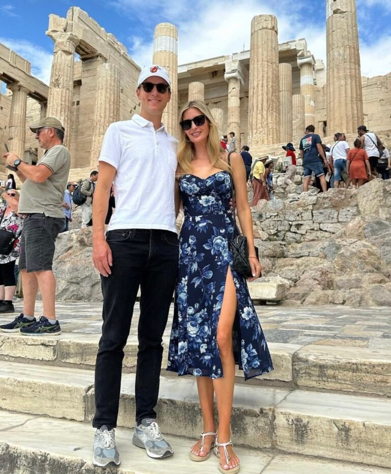 Ivanka Trump on Holiday in Greece with Husband, Jared Kushner | Source: IG/Ivanka Trump
