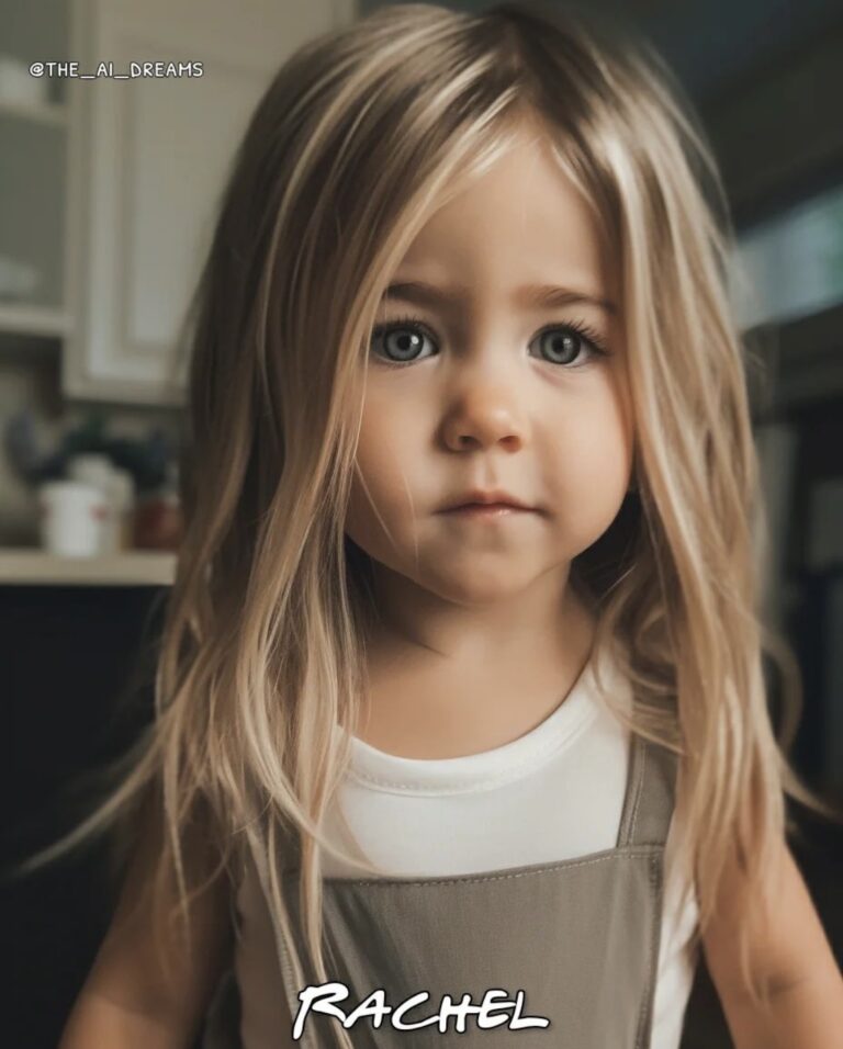 AI depicts what Jennifer Aniston would look like as a kid. | Credit: IG/the_AI_dreams